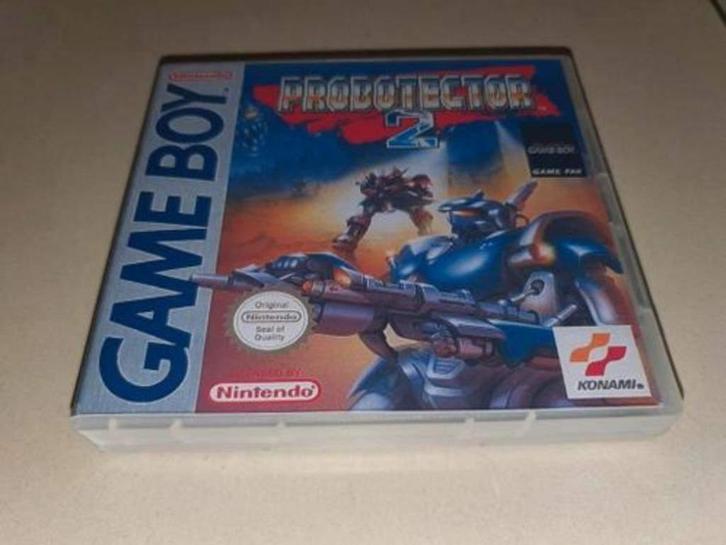 Probotector Game Boy 2 GB Game Case, Spelcomputers en Games, Games | Nintendo Game Boy, Zo goed als nieuw, Avontuur en Actie, 1 speler