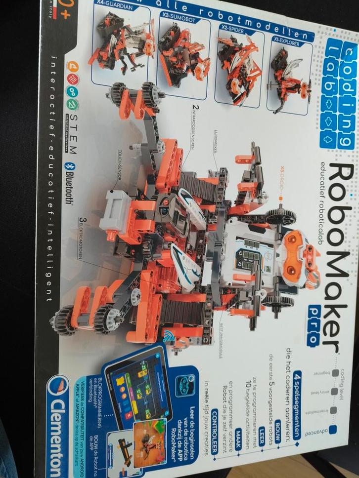 Coding Lab Robot Explorer - Bouwset, Kinderen en Baby's, Speelgoed | Educatief en Creatief, Gebruikt, Bouwen, Elektronica, Ontdekken