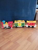 Vintage Fisher Price Circus Trein, Ophalen of Verzenden, Gebruikt, Speelset, Met geluid