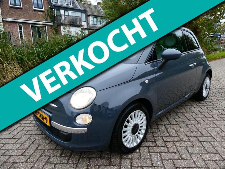 Fiat 500 1.2 Lounge 4-Cilinder 2e eig. Airco Panorama 114.00, Auto's, Fiat, Bedrijf, ABS, Airbags, Airconditioning, Centrale vergrendeling
