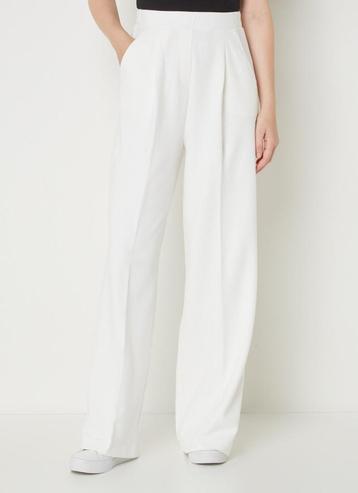 Z.G.A.N! Max Mara Leisure Canter broek plooien creme wit XS beschikbaar voor biedingen