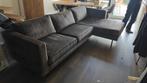 Sofa - 3-seater with right hook, velvet brown, Huis en Inrichting, Ophalen, Zo goed als nieuw