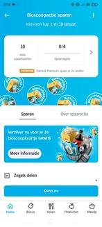 AH bioscoop spaarkaarten, Verzamelen, Albert Heijn, Ophalen of Verzenden