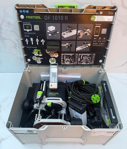 Festool OF 1010 REBQ Bovenfrees in Systainer Nieuw, Doe-het-zelf en Verbouw, Gereedschap | Freesmachines, Nieuw, Bovenfrees, Ophalen of Verzenden
