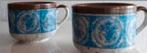 Twee soepkommen met Blauw motief, Ophalen of Verzenden, Zo goed als nieuw, Kom(men), Overige stijlen