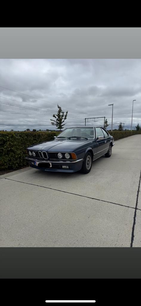 Bmw 635csi, Auto's, Oldtimers, Particulier, BMW, Benzine, Coupé, Automaat, Blauw, Beige, Leder, Achterwielaandrijving, Ophalen
