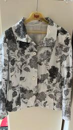 Wit/grijs. Jasje mt 40 z.g.a.n., Maat 38/40 (M), Wit, Ophalen of Verzenden, Zo goed als nieuw