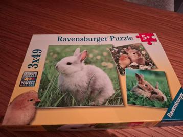 Ravensburger Puzzel 3 in 1 beschikbaar voor biedingen