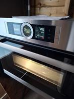 Luxe inbouw combioven Bosch serie 8 met handleiding izgst!, Zo goed als nieuw, Oven met grill, Inbouw, 45 tot 60 cm