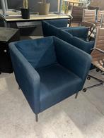 Stoelen - blauw, Huis en Inrichting, Stoelen, Ophalen, Gebruikt, Blauw, Twee