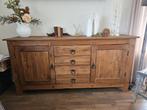 Prachtig eikenhouten dressoir Accra ( Oak Wax ), Ophalen, Zo goed als nieuw, 25 tot 50 cm