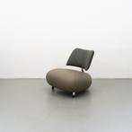 2x Leolux Pallone olijfgroen (e.v.t. met bijpassende Kikko), Huis en Inrichting, Fauteuils, Niet ingevuld, Niet ingevuld, Leer