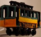 Trolley 14. Gietijzer.  Handpainted.  18/9/5 cm., Ophalen, Zo goed als nieuw