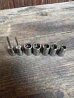 Snap-on 1/4 doppen, Gebruikt, Onbekend, Ophalen of Verzenden, Onbekend