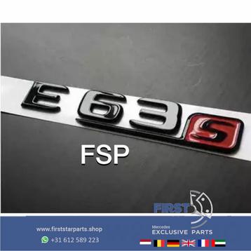 W213 C238 S213 A238 E63S LOGO ZWART E63 S EMBLEEM Mercedes E beschikbaar voor biedingen