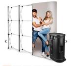 Beurswand harmonica systeem pop up expo display, Ophalen, Zo goed als nieuw, Reclamebord