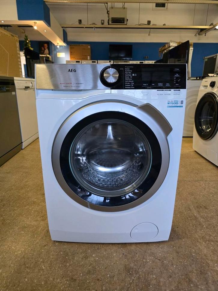 AEG 8000 Series wasmachine | 8 kilo | A+++ | Gratis thuis ✅️, Witgoed en Apparatuur, Wasmachines, Zo goed als nieuw, Voorlader