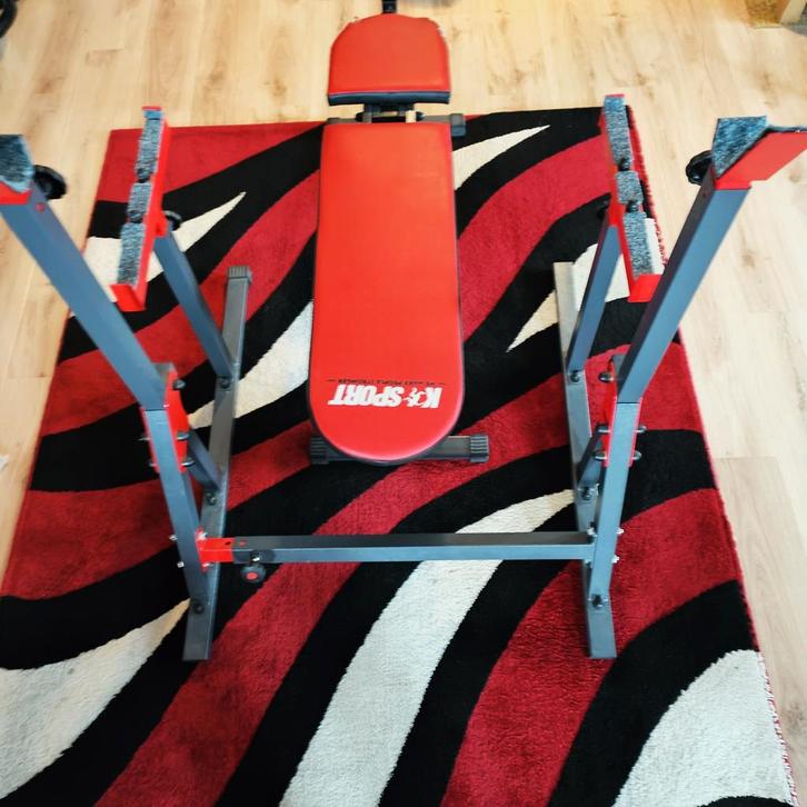 Krachtstation K-Sport - Zo goed als nieuw!, Sport en Fitness, Fitnessapparatuur, Gebruikt, Krachtstation, Armen, Benen, Borst