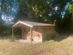 Houten tuinhuis met overstek (3x4mtr), Tuin en Terras, Tuinhuizen, Ophalen, Tuinhuis, 250 tot 500 cm, 2 ramen