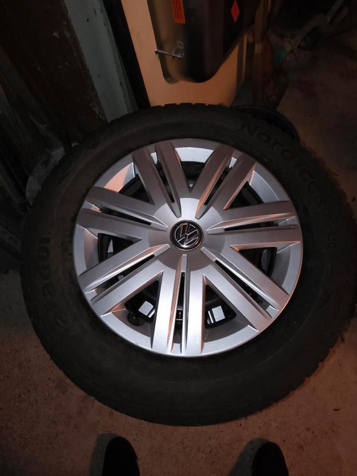 Winterbanden 14 inch 175/70 velgen en banden VW polo, Auto diversen, Auto-accessoires, Gebruikt, Ophalen