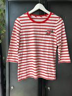 Tommy Hilfiger gestreept shirt met mooi logo - maat S, Tommy Hilfiger, Ophalen of Verzenden, Lange mouw, Wit