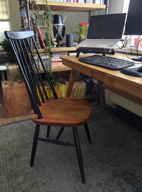 Mid-Century modern spindle back chair 1960s, Verzamelen, Retro, Huis en Inrichting, Ophalen