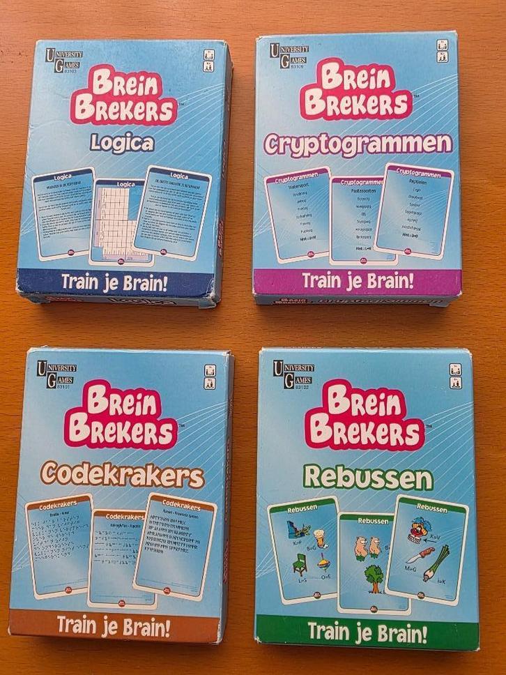 Breinbrekers kaarten, Hobby en Vrije tijd, Denksport en Puzzels, Zo goed als nieuw, Overige typen, Minder dan 500 stukjes, Ophalen of Verzenden