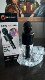 Karaoke microfoon sing mic s10, Ophalen of Verzenden, Zo goed als nieuw