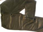 Zwart nappa leren dames broek, Nikus, Zwart, Maat 46/48 (XL) of groter, Ophalen of Verzenden