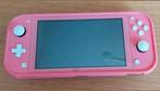 Nintendo Switch Lite. Zgan. 3x op gespeeld., Ophalen, Roze of Coral, Zo goed als nieuw