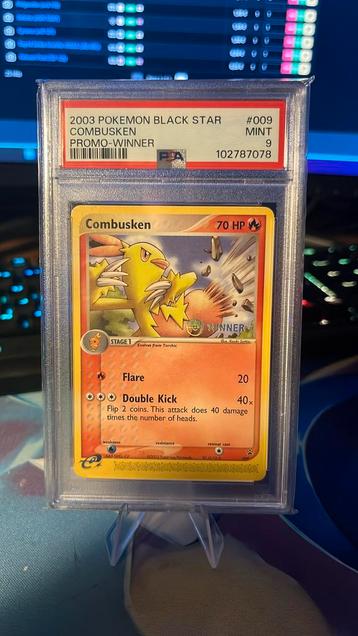 Combusken (NP 9) met Winner stamp beschikbaar voor biedingen