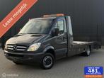 Mercedes Sprinter AUT TIJHOF|LEER|CRUISE|CARPLAY|STOELVERW, Auto's, Automaat, Gebruikt, Zwart, 4 cilinders