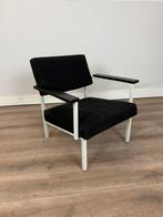 2x Van der Sluis fauteuils, Twee, Zwart, Ophalen of Verzenden, Zo goed als nieuw