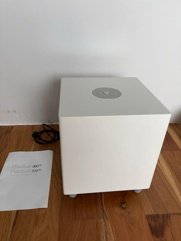 Monitor Audio R370HD Subwoofer - Krachtige Bass!, Audio, Tv en Foto, Luidsprekers, Gebruikt, Subwoofer, 120 watt of meer, Overige merken
