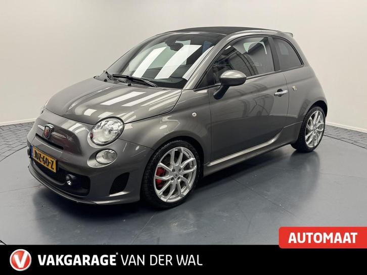 Fiat 500C 1.4-16V 140PK Abarth Cabriolet Automaat-Carplay-Cl, Auto's, Fiat, Bedrijf, Te koop, 500C, ABS, Airbags, Airconditioning