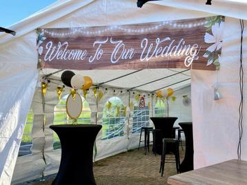 Partytent 10x10, partytenten, evenementtenten, 10 bij 10 beschikbaar voor biedingen