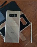 Samsung brons note 8 met zgan lederen hoesje, Telecommunicatie, Mobiele telefoons | Hoesjes en Frontjes | Samsung, Ophalen of Verzenden