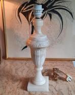 Vintage natuursteen lampvoet met normale fitting werkend, Huis en Inrichting, Lampen | Tafellampen, Ophalen of Verzenden, Minder dan 50 cm