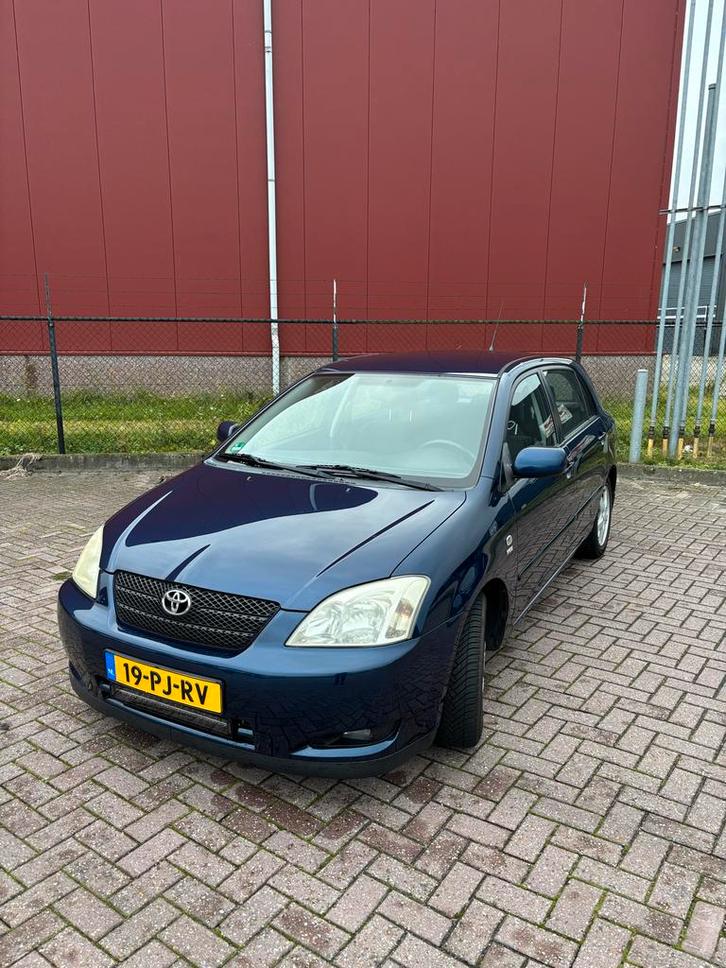 Toyota Corolla 1.6 Vvt-i 5DR Linea Terra 2004 Blauw, Auto's, Toyota, Particulier, Corolla, Mistlampen, Radio, Trekhaak, Verwarmde buitenspiegels