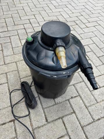 Drukfilter met pomp beschikbaar voor biedingen