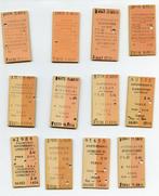 treinkaartjes uit 1969, Ophalen of Verzenden, Gebruikt, Trein, Overige typen