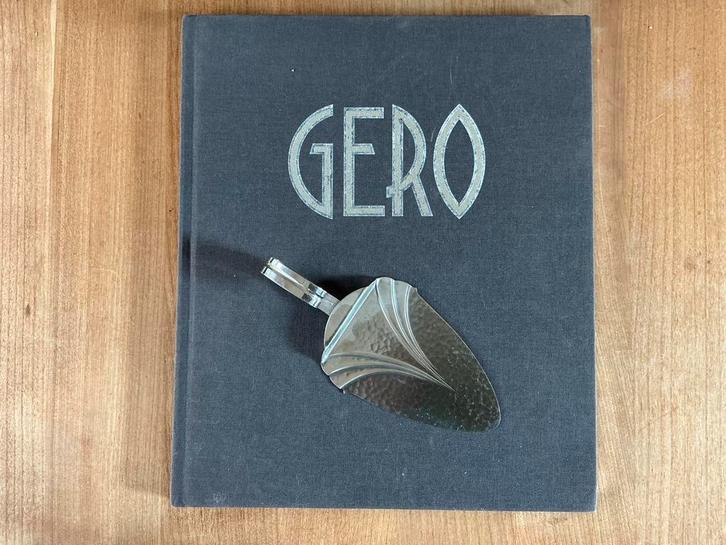 Gero Zilmeta korte gebakschep - Hamerslag - model 957, Antiek en Kunst, Antiek | Bestek, Ophalen of Verzenden