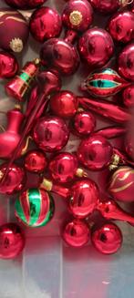 Rode kerstballen, Ophalen