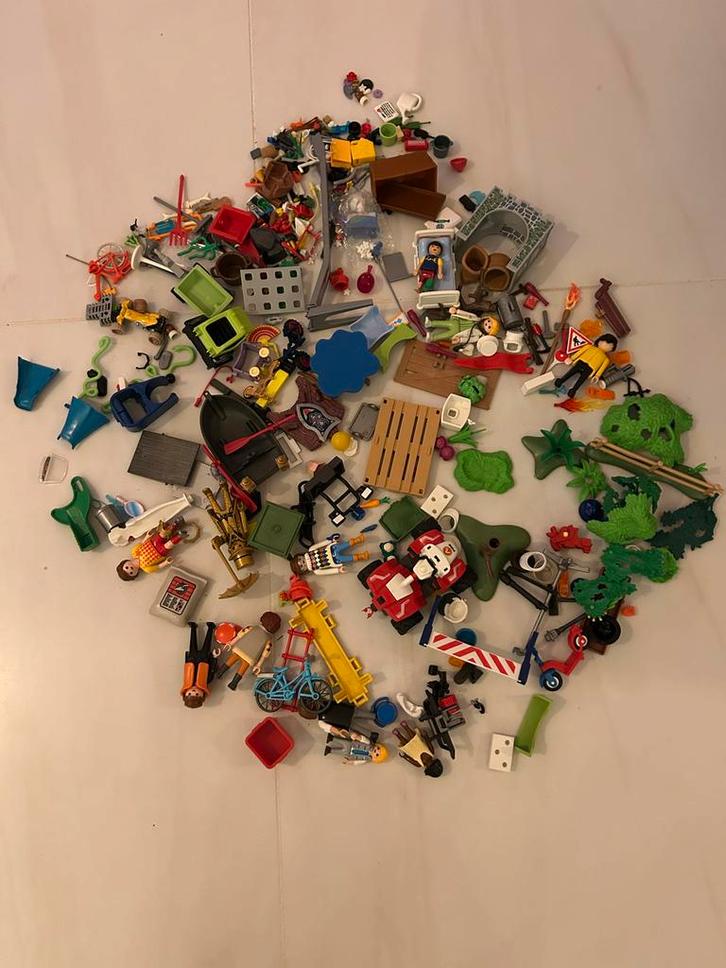 Grote partij Playmobil - Losse onderdelen, Kinderen en Baby's, Speelgoed | Playmobil, Zo goed als nieuw, Los playmobil, Ophalen of Verzenden
