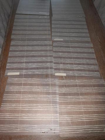 6x placemat wit doorzichtig vierkant 37x37 cm beschikbaar voor biedingen