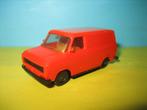 Transporter  FORD  transit  in rood  Herpa, Ophalen of Verzenden, Zo goed als nieuw, Bus of Vrachtwagen, Herpa