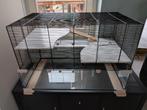 ferplast karat 80 hamsterkooi + toebehoren, Kooi, Zo goed als nieuw, Muis, 75 tot 110 cm