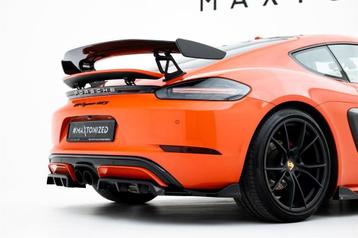 Maxton Design Porsche 718 Cayman GTS 982C Rear Splitter Vers beschikbaar voor biedingen