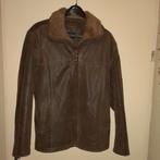 Bartlett leren jas maat 54 herenjas bruin leder, Maat 52/54 (L), Bruin, Bartlett, Ophalen of Verzenden