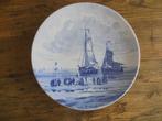 1 DELFT BLAUW BORD H>W> MESDAG geschilders, Antiek en Kunst, Ophalen of Verzenden